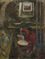 Artist Evelyn Dunbar: Joseph in Prison, 1949-50