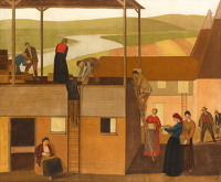 Paintings by the artist Winifred Knights
