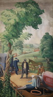 Artist Mary Adshead: An English Holiday - The Puncture, 1928