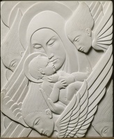 Artist Daisy Theresa Borne: Madonna of the Adoring Angels, 1929